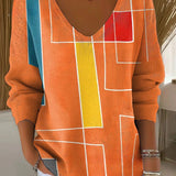 Беатриче – Пуловер с V-образно деколте