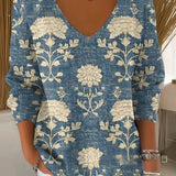 Беатриче – Пуловер с V-образно деколте