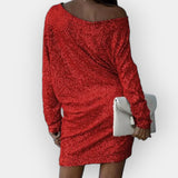 Вечерна рокля с пайети