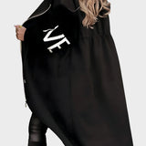 Талия – Луксозно палто с качулка