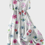 Рокля с Пролетни Цветя