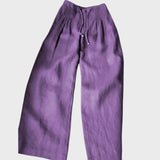 Евелина - Елегантен панталон с широки крачоли