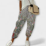 Марийета - Удобни панталони от памук и лен