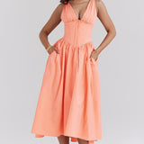 Миди Рокля Романтична Цветарница