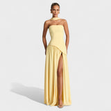 Хана - Дълга рокля с изискан дизайн