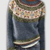 Найла™ - Стилно ретро пуловер