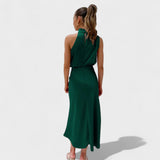 Аlda - Елегантна Сатенена Рокля