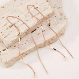 Обеци "Аврора" с вълнообразен дизайн