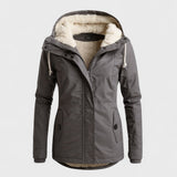 Софи | Превключваща и водоустойчива зимна яке