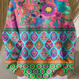 Sign | Пуловер с етнически цветни райета