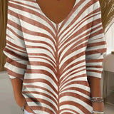 Беатрис – плетен пуловер с V-образно деколте