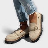 Диляна – Леките домашни пантофи с кръгла щампа