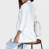 Матеа - Сако с детайлни копчета