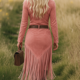 Десислава | Велурена рокля с ресни