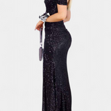 Рената Халджина Русалка без презрамки с пайети