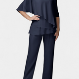 Лана Две Части с Женствена Силуета без Усещане за Напрежение