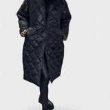 Габриела - Дълго капитонирано яке с модерен силует