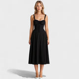 Петра - Корсетна Миди Рокля